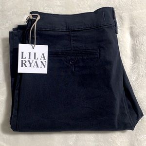 COPY - LIla Ryan NWT Jenalyn Bootcut Trousers Navy size 10 So SOFT!!
